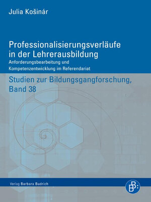 cover image of Professionalisierung in der Lehrerausbildung